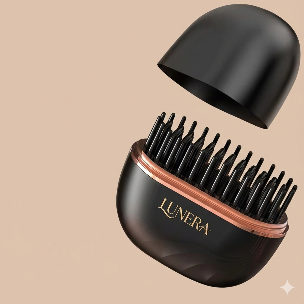 LUNÉRA Sleek & Shine™ Cordless Hair Styling Comb